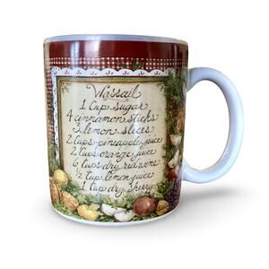 Holiday Wassail Recipe Coffee Mug